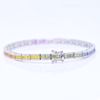 Picture of Fancy Colorful Diamond Tennis Bracelet