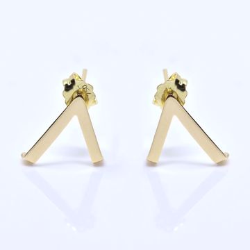 Picture of V Shape Earrings - JRS Handmade Jewelry Collection