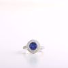 Picture of Classic Diamond & Sapphire Ring